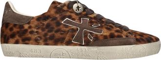 Premiata Stevend 8711 - Dames - Sneakers - Bruin - 39 EU - Leer - Schoenen