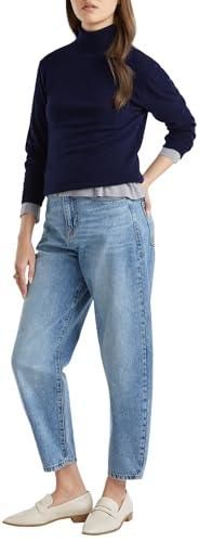 Jeans Taille Basse Benetton - Taille 36, Bleu Délavé, Coupe Slim, 98% Coton 2% Lycra, Occasion Parfait état