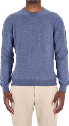 Barba Merino Wool Crewneck Sweater