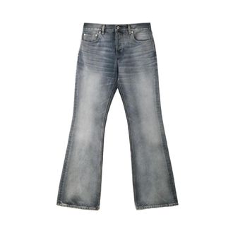 Haikure Flared Faded Jeans - Heren - Jeans - Blauw - Maat: W32 Katoen