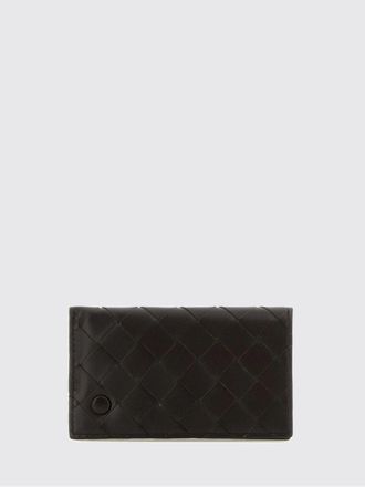 Bottega Veneta Woven Nappa Leather Card Holder with Removable Mirror