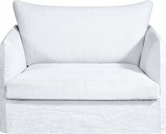 AM.PM Fauteuil XL in dik stonewashed linnen, Neo Chiquito