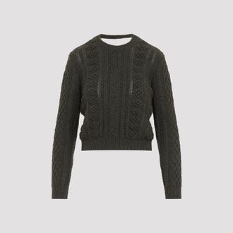 Jil Sander Cable Knit Sweater