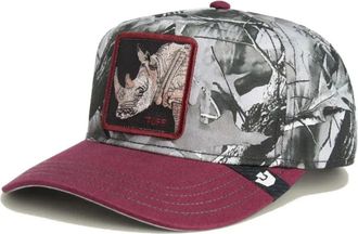 Goorin Brothers Accessoires, unisex, Grijs, ONE Size, Rinoceronte 5 Panels Cap