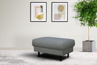 HOME AFFAIRE Polsterhocker »VEYRAS Sitzhocker, Masse B/T/H: 90/65/46 cm« mit Wellenunterfederung, passend zur Serie Veyras