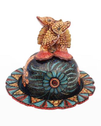Ardmore Ceramic Art Fish Butter Dish