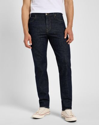 Lee Relax-fit-Jeans LEE WEST, Herren, Gr. 34, L&auml;nge 30, blau (nostalgia), Denim/Jeans, Obermaterial: 99% Baumwolle, 1% Elasthan, relaxed fit, Jeans Relax-
