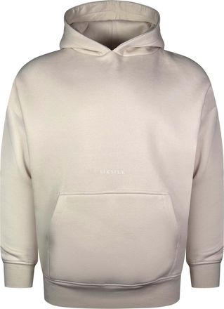 Siksilk Kapuzenpullover SIKSILK Siksilk Kapuzenpullover Graphic Hoodie, Herren, Gr. L, beige, Obermaterial: 76% Baumwolle CO. 21% Polyester PES. 3% Viskose CV