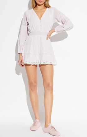 LoveShackFancy Winfrey Dress, Womens, Pink