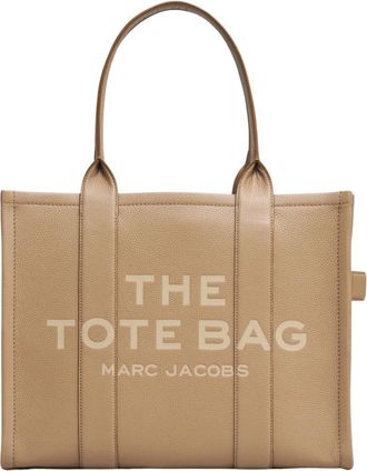 Marc Jacobs Leren Grote Tote Tas - Dames - Handtassen - Bruin - ONE Size - Leer - Tassen