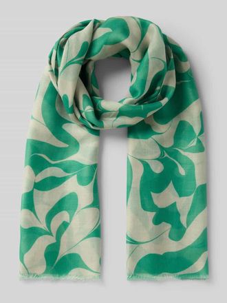 b.young B.Young Schal im Allover-Look Modell WALLAM in Grass, Gr&ouml;&szlig;e 1