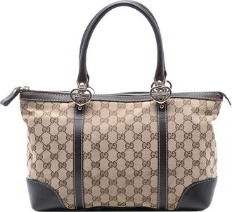 Gucci Pre-owned Gucci GG Canvas Lovely Tote Ladies 257069 520981