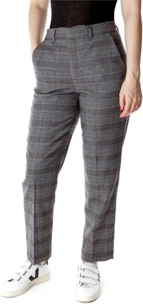 Drykorn Pleated Broeken - Dames - Straight fit broeken - Grijs - W26 L34 - Broeken