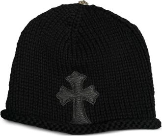 Chrome Hearts Berretto con applicazione - Nero