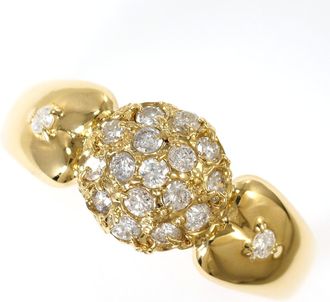 C&A Yellow Gold Yellow Gold (18K) Band Ring (Pre-Owned)
