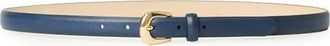 B-Low The Belt Kennedy Mini Leather Belt in Navy Gold at Nordstrom, Size X-Large