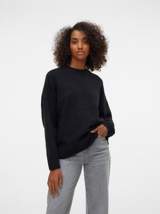 Vero Moda Strickpullover »VMBOOM LS O-NECK PULLOVER GA NOOS«