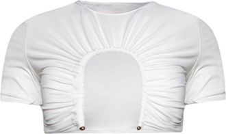 CHRISTOPHER ESBER U Prong T-Shirt - Womens - Polyamide/Elastane/Zinc