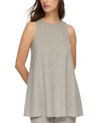 Lafayette 148 New York Plus Racerback Flared Hem Top