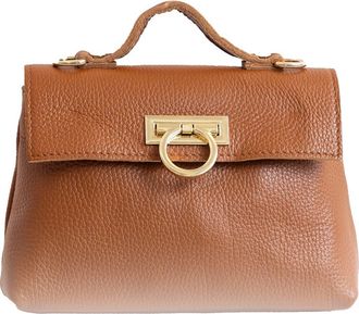 Persaman New York Leather Satchel in Saddle at Nordstrom Rack