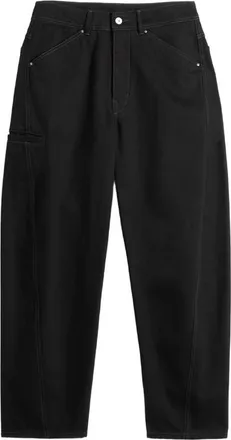 Christophe Lemaire Twisted Tapered Jeans