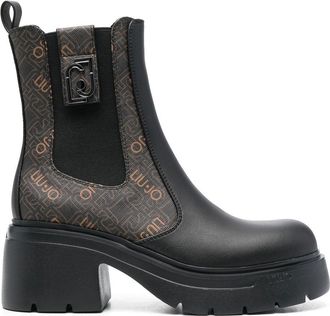 Liu Jo Carrie 70mm ankle boots - women - Other fibres - 39 - Black