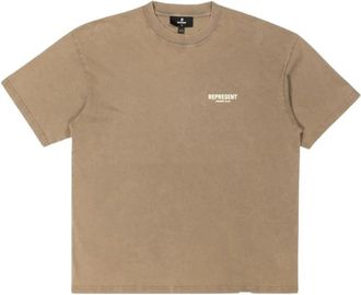 Represent Owners Club T-Shirt - Heren - T-shirts - Bruin - XL - Katoen - Tops