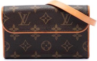 Louis Vuitton Pochette Florentine Pre-owned - - Pre-owned - Donna - Marrone - ONE SIZE