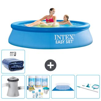 Intex Piscina Easy Set Redonda - 244x61 Cm - 8-piezas S20201