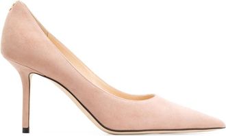 Jimmy Choo London Pink Slip On Pumps
