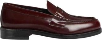 Dsquared2 Zilveren Loafer met Maskerdetail - Heren - Loafers - Rood - 41 EU - Leer - Schoenen