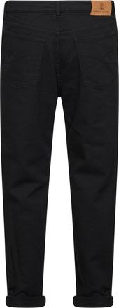 Brunello Cucinelli Mens Jeans Iconic Fit Black Cotton