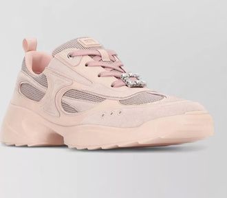 Roger Vivier crystal-embellished low-top sneakers