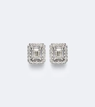 Messika Joy 18kt white gold earrings with diamonds