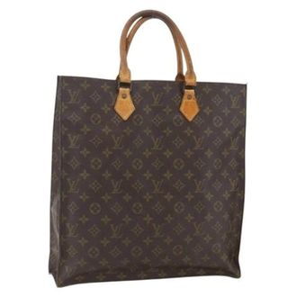 Louis Vuitton Pre-owned Tote Bags, female, Brown, Size: ONE SIZE Pre-owned Canvas Tote Bag