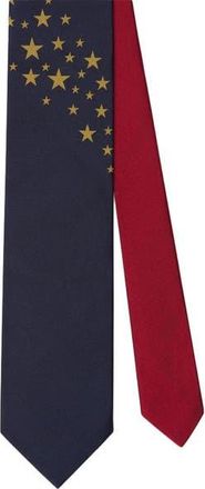 Robert Talbott Robert Stars Two Tone Best of Class Necktie in Navy/red at Nordstrom