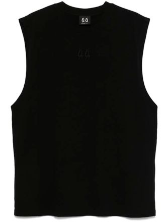 44 Label Group Gilet con logo - Nero