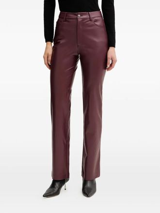 Guess Co Pantaloni dritti - Rosso