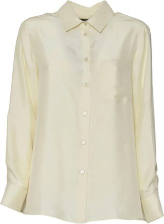 Max Mara Camicia in seta - Bianco
