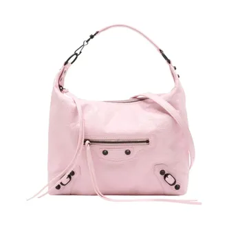 Balenciaga Handbags, female, Pink, Size: ONE SIZE Le City Small Hobo Bag