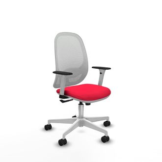 Piqueras y Crespo Silla De Oficina Piqueras Y Crespo Cilanco Blanco Espuma 50 Mm