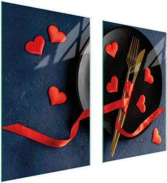 OEM Placa Protectora De Vidrio Para Estufa 75x52 Coraz&oacute;n