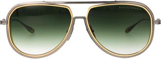 Dita Eyewear Heren, Accessoires, Geel, Maat: 59 MM Leer