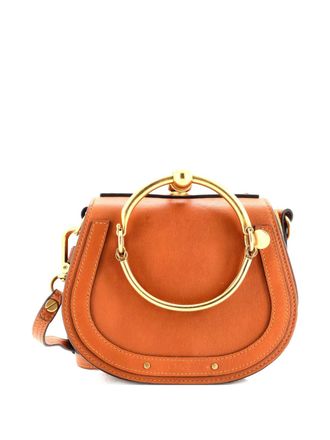 Chloé Nile Leather Small crossbody bag - Bruin