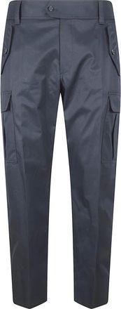 Alexander McQueen Alexander McQueen, Straight Trousers, male, Black, Size: M Cargo Trousers