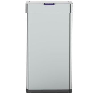 Kitchen Move Cubo de basura de cocina autom&aacute;tico plata 90l