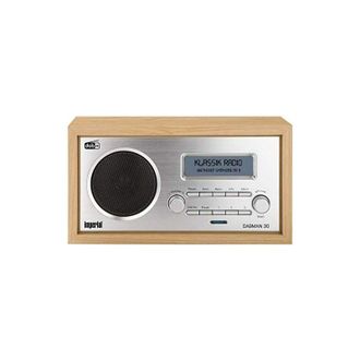 Imperial Telestar 22-130-00 Imperial Dabman 30 - Radio Digital (dab+/dab/fm, Entrada Auxiliar, Incluye Fuente De Alimentaci&oacute;n), Color Marr&oacute;n [importado De Alem
