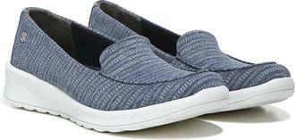 Bzees Get Movin Sneakers Navy Slip On Comfort Casual Shoes ZAP783