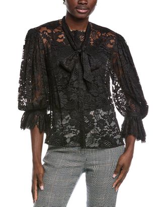 Akris Lace Blouse