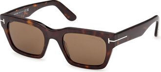 Tom Ford FT1333 ANDY-02 52J Mens Sunglasses Tortoiseshell Size 53